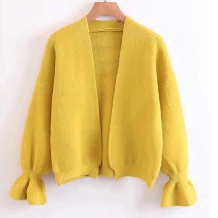 Yellow Cardigan